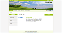 Desktop Screenshot of origon.ch